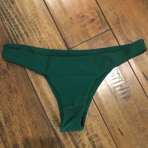 NWT GREEN BRAZILIAN BIKINI BOTTOMS